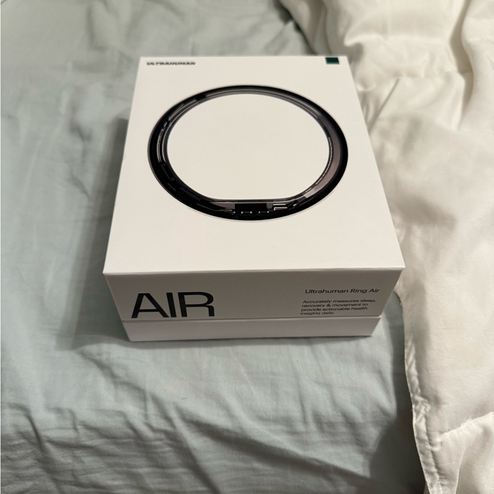 Ultrahuman air ring air silver size 7
